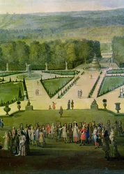 Promenade von Ludwig XIV. am Parterre du Nord (Detail)